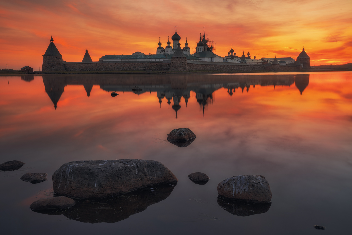 Закат на Святом озере