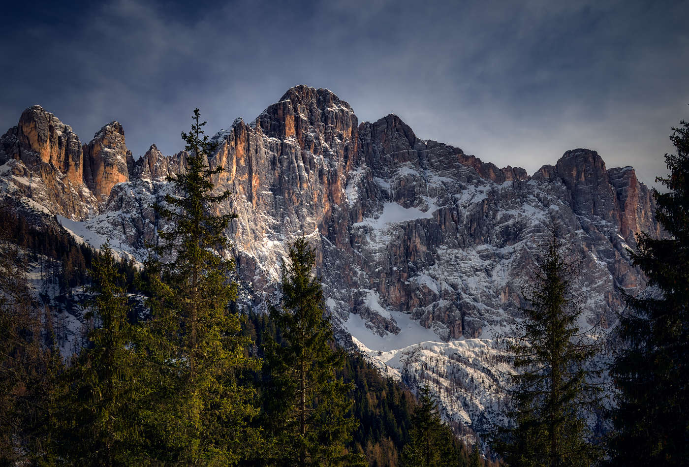 на подъеме к Чиветте