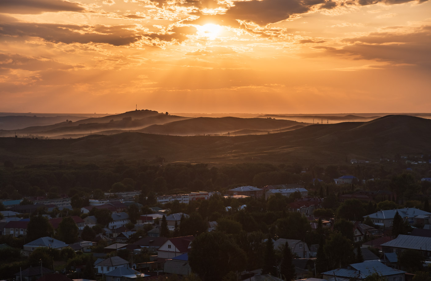 Закат – всего лишь окончанье дня!