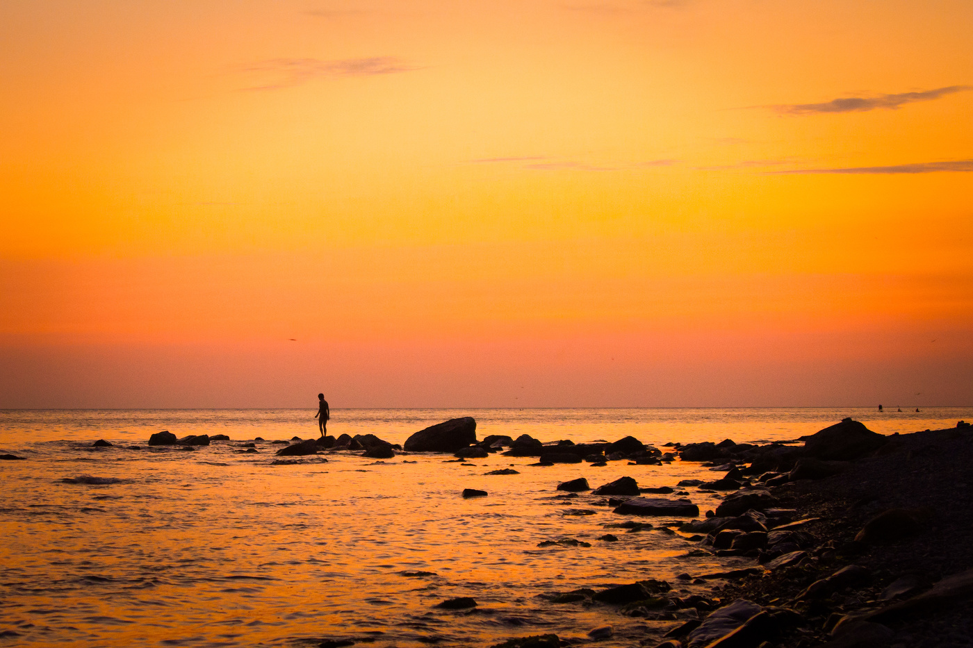 Вслед заходящему солнцу