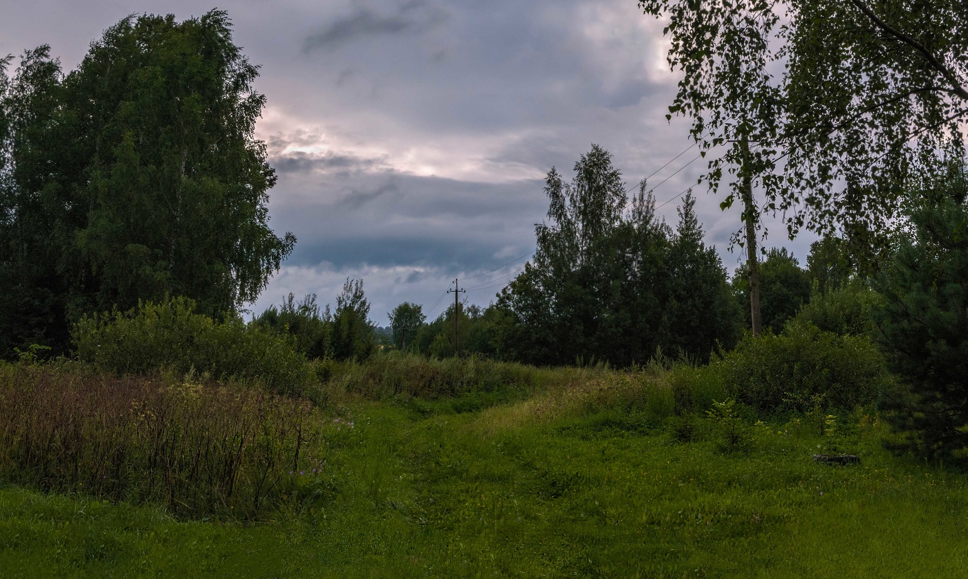 вечер августа