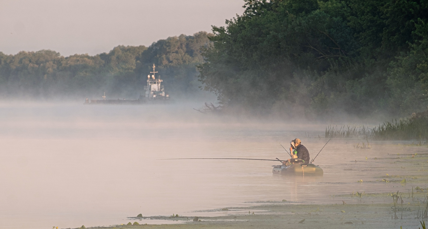 Утро на Оке.