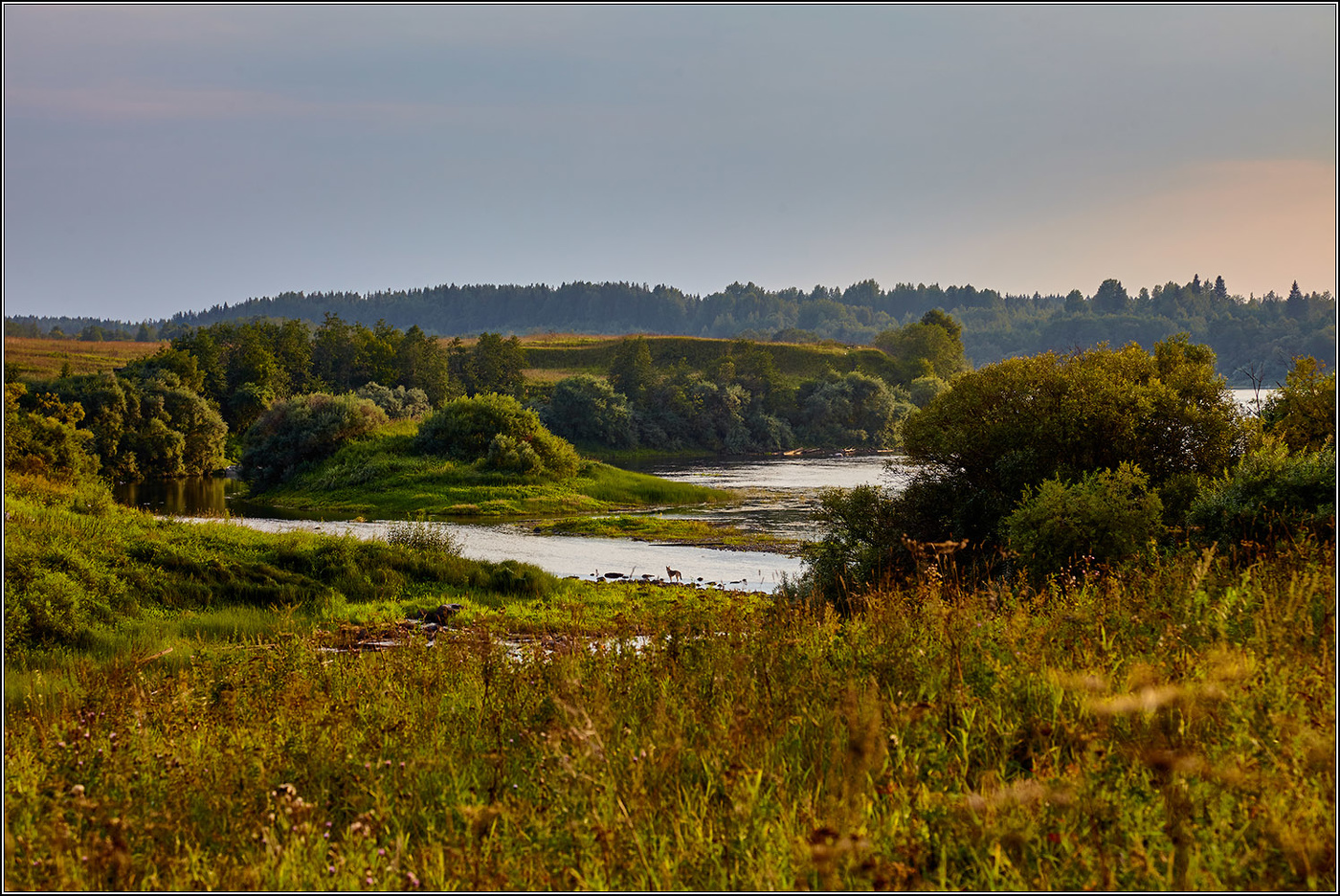 На Онеге-реке.
