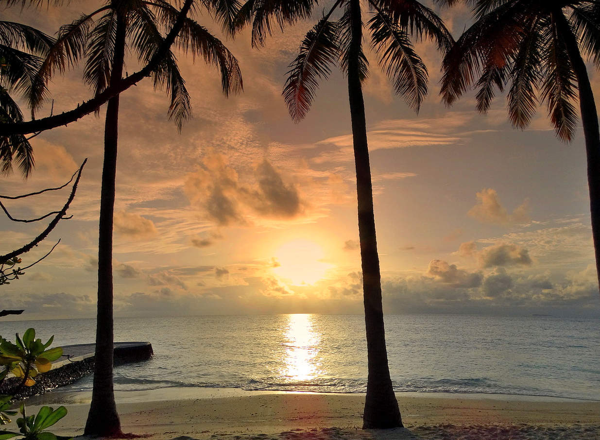 Вечерний релакс на море