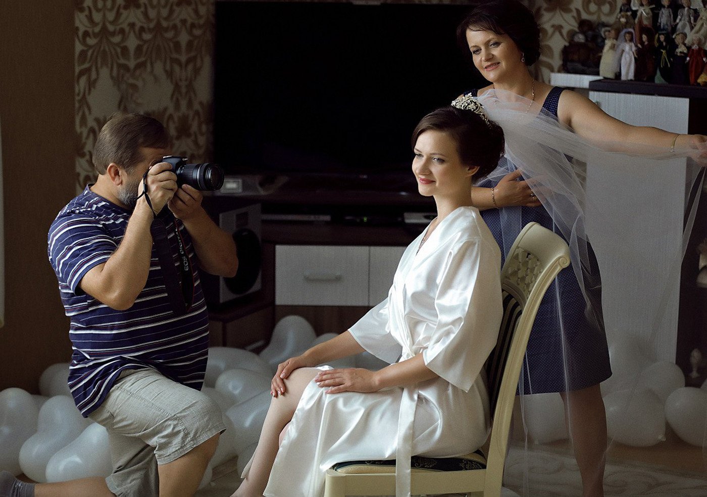 Утро невесты .