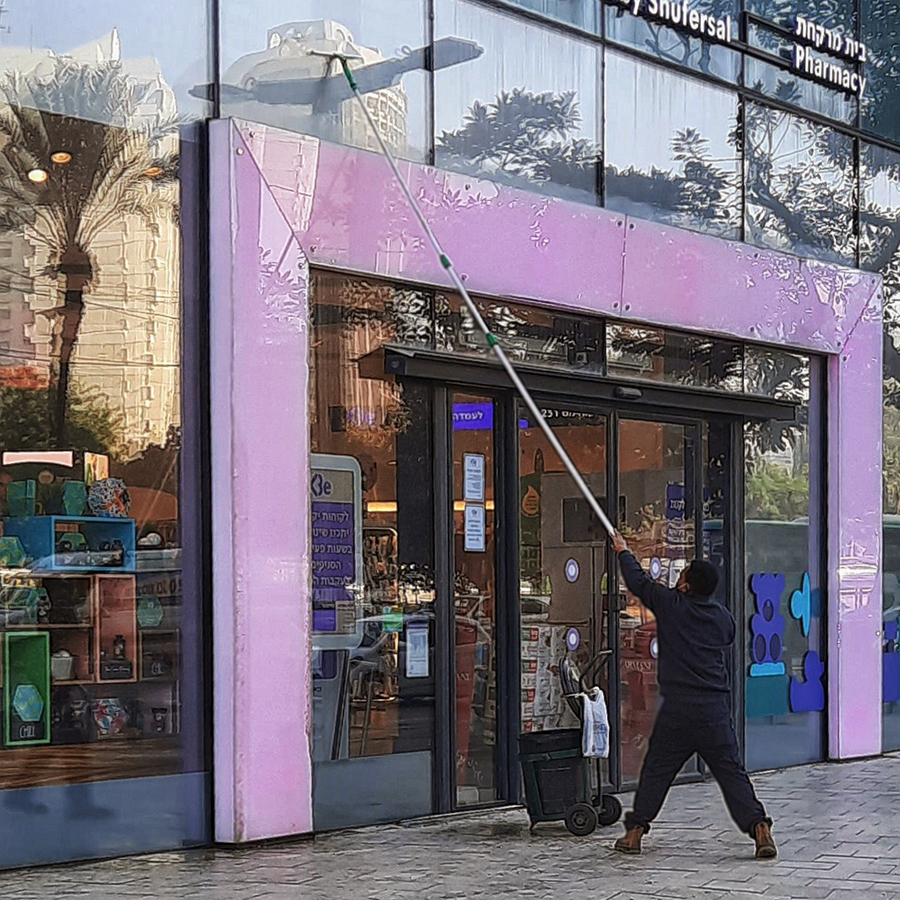 Мойщик витрин