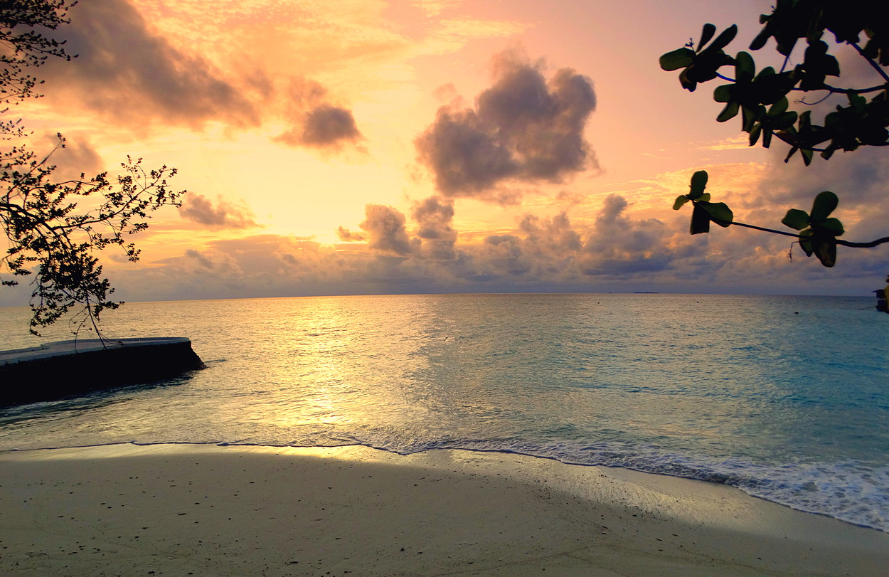 Яркие краски заката