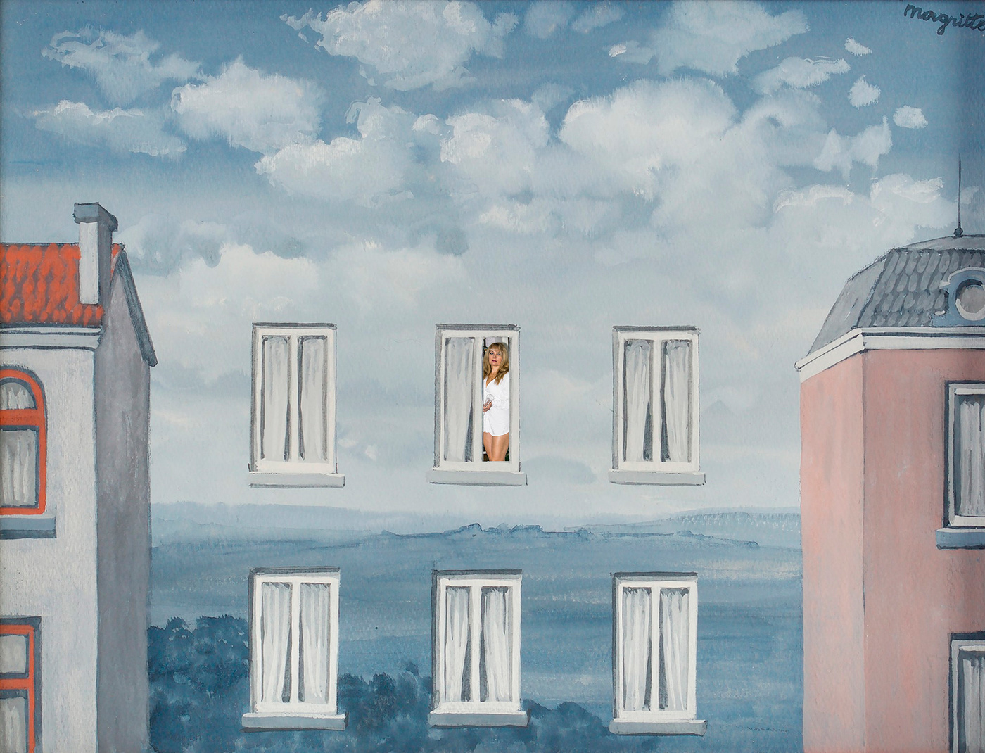 Эта женщина в окне.