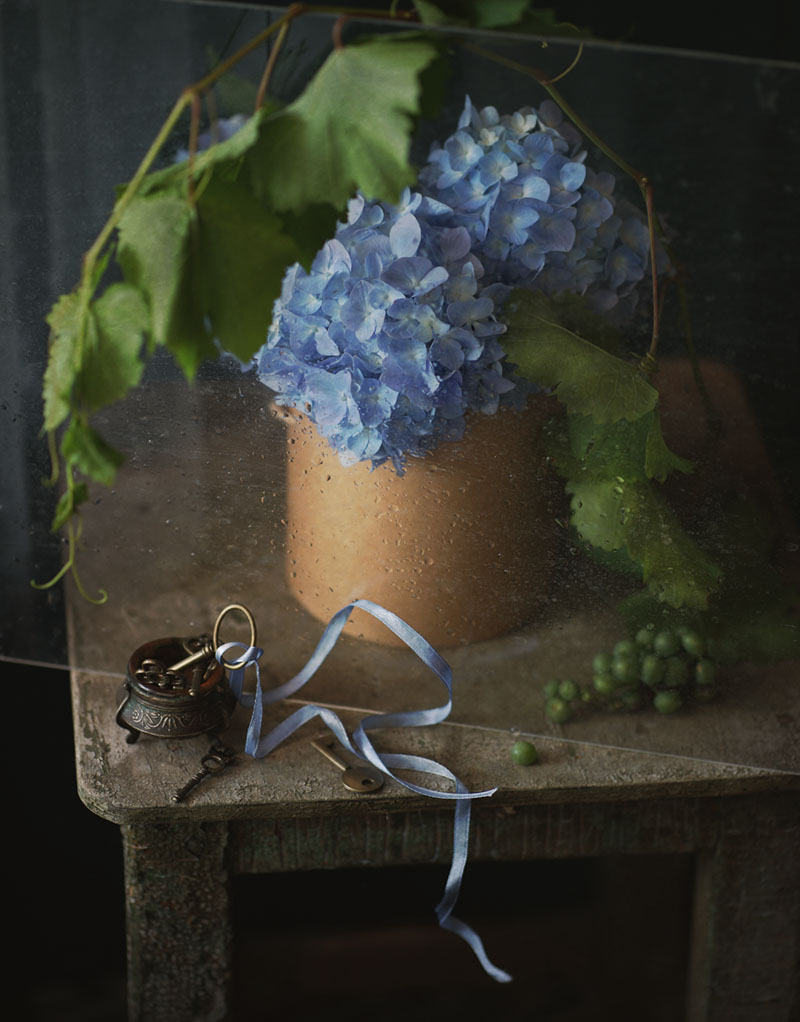 Капли дождя на стекле...