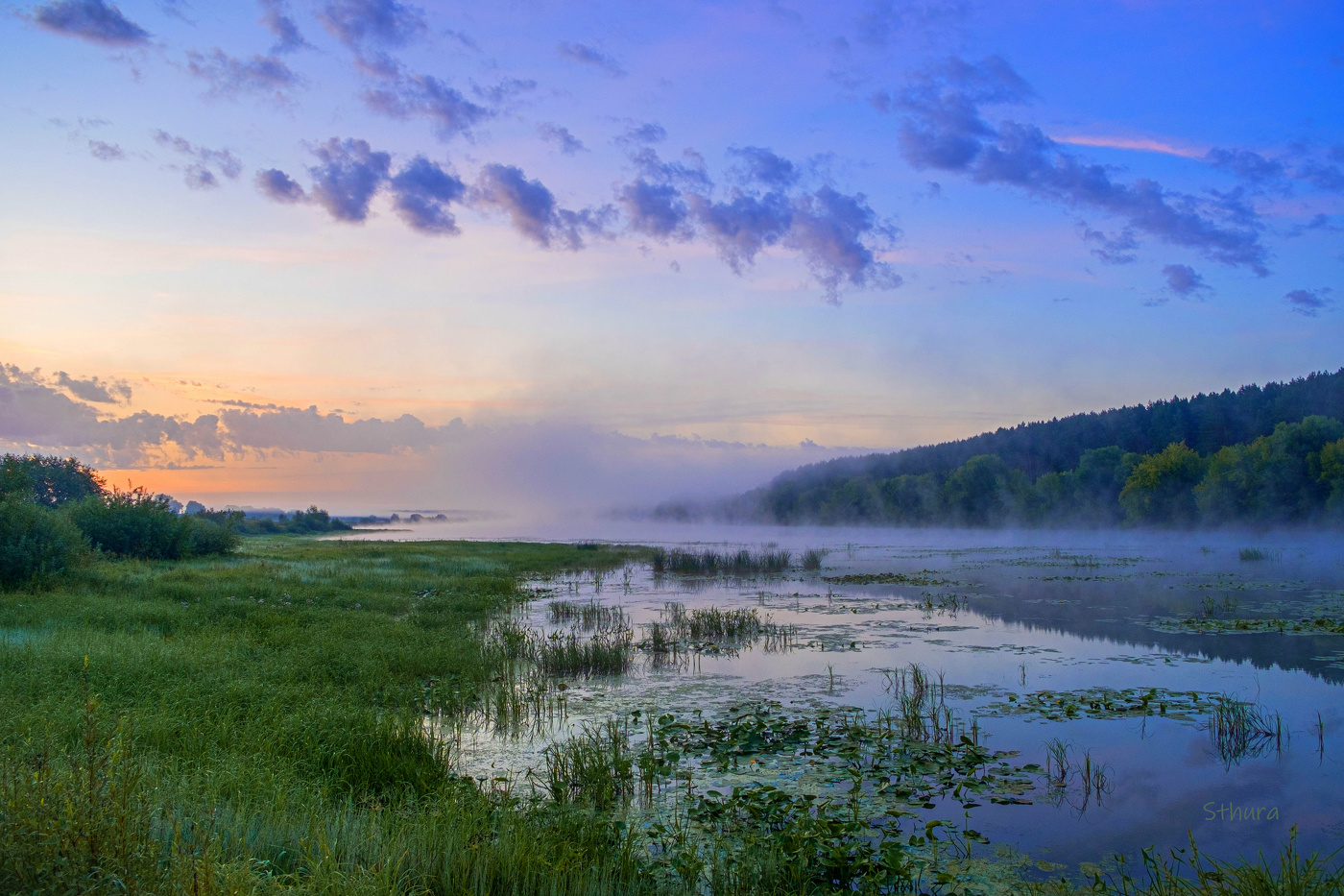 Лето, август.