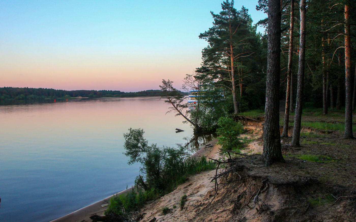 Один вечер на Волге.