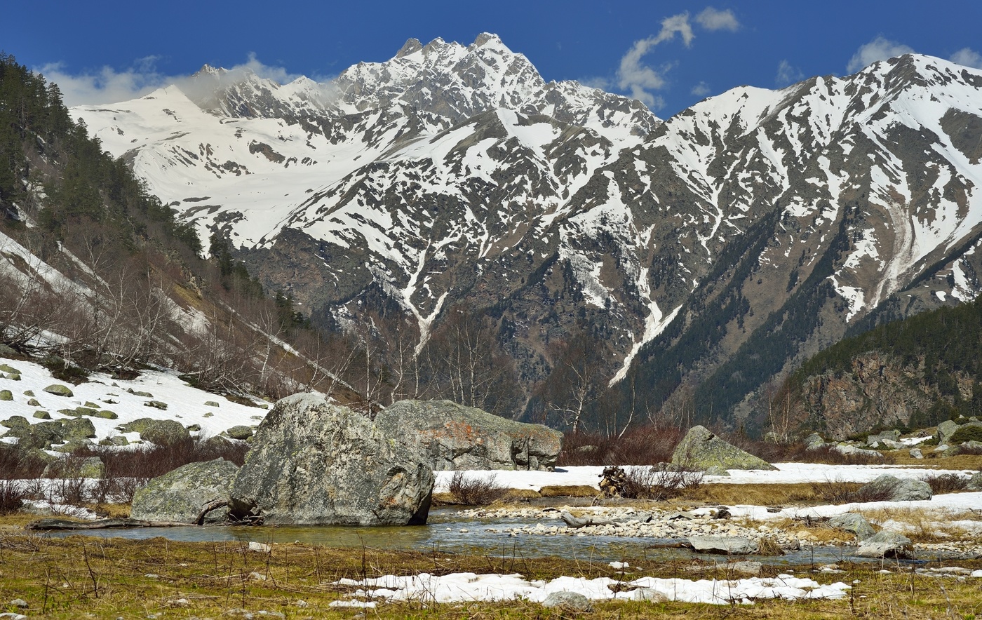 Весна в горах