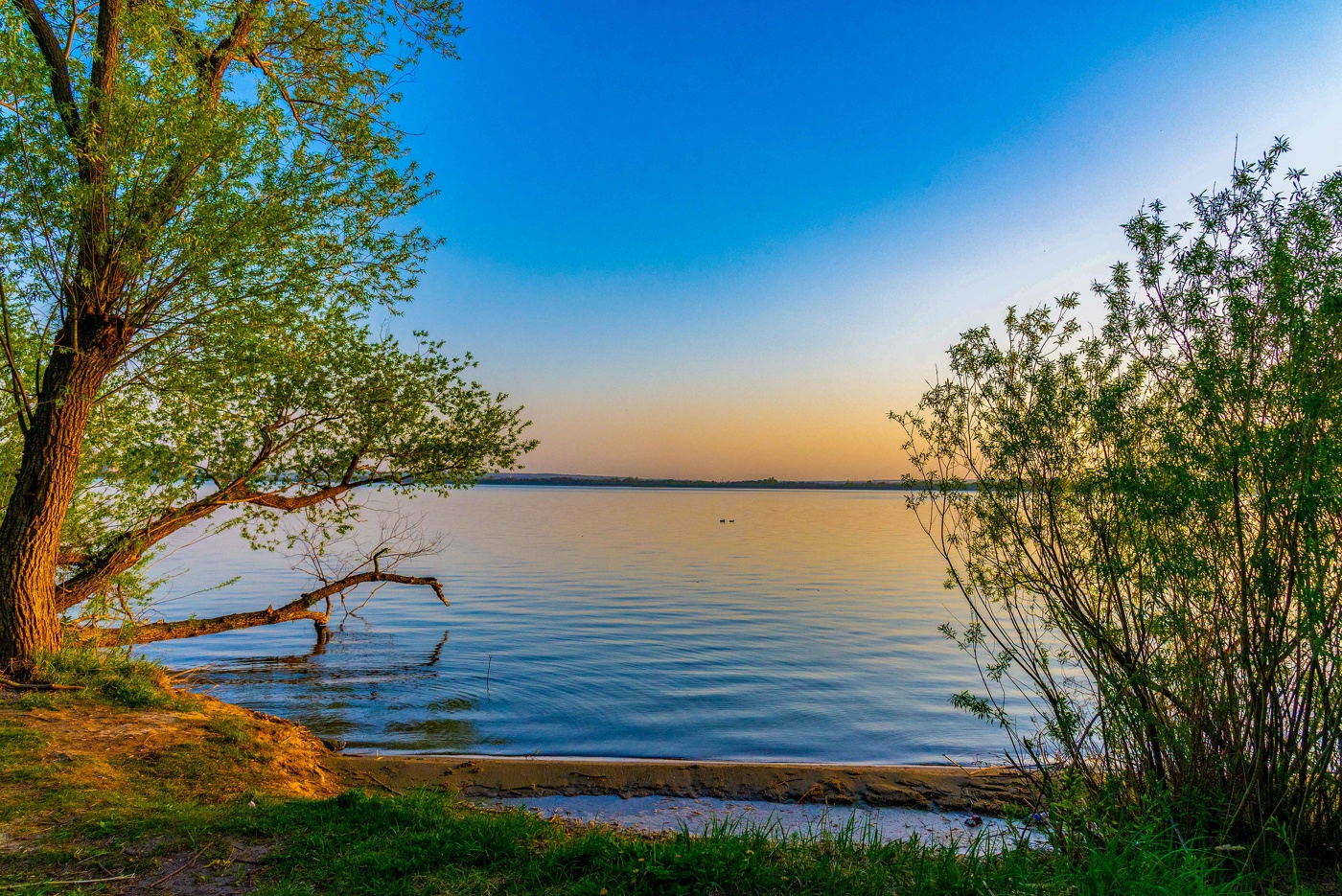 Тихий вечер.