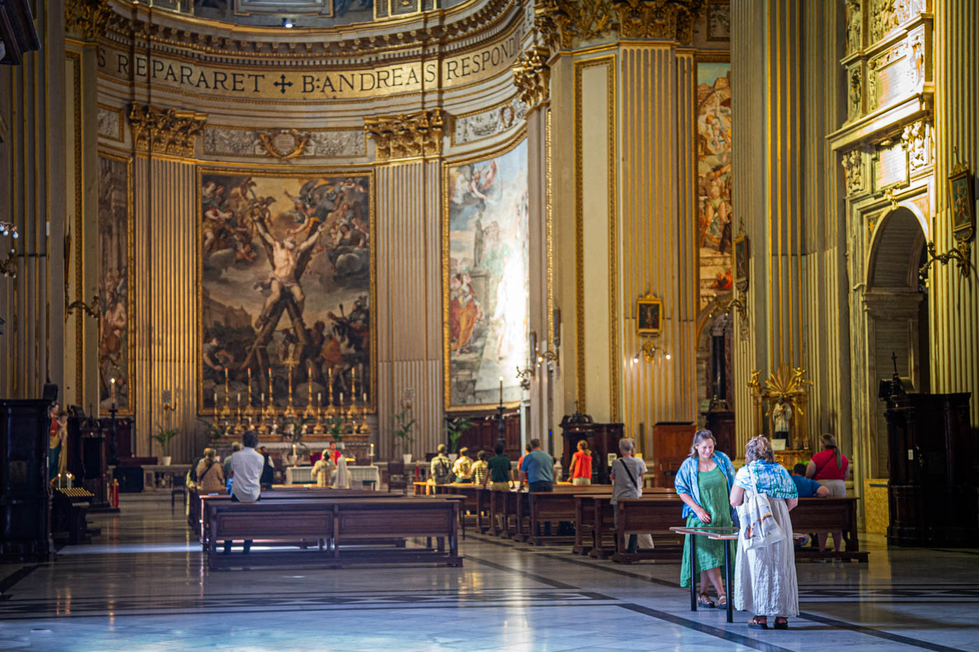 Рим. Базилика Сант-Андреа-делла - Валле