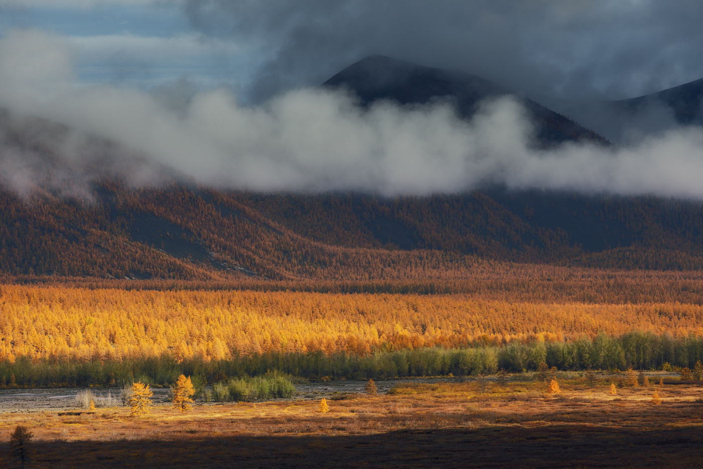 Золотая осень в Оймяконье