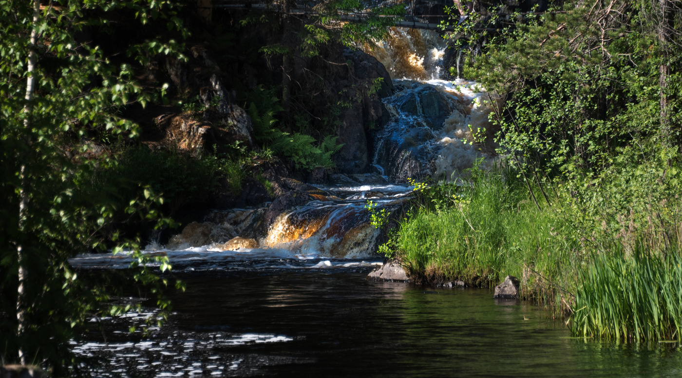 Водопады Карелии.