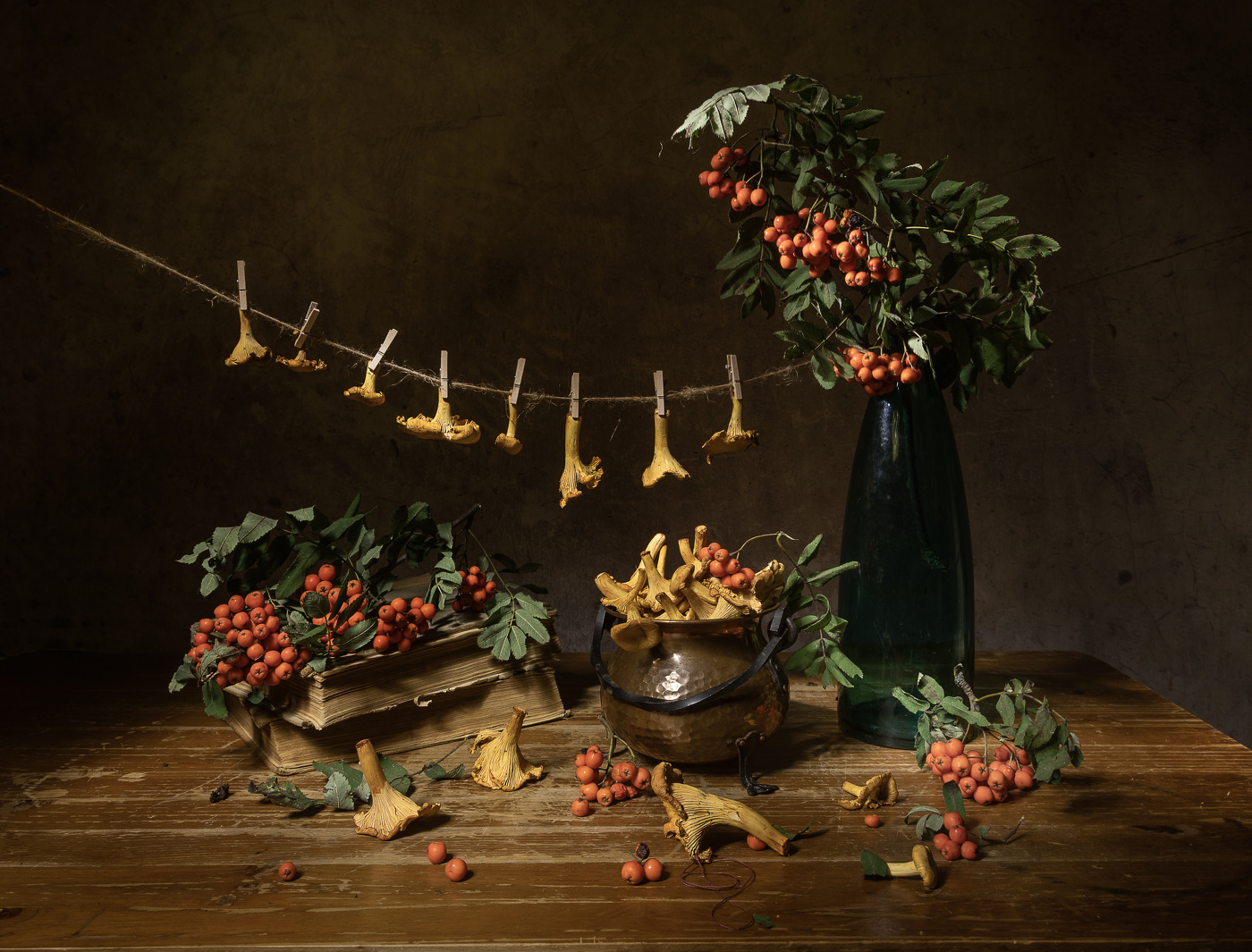 Время сушить лисички...