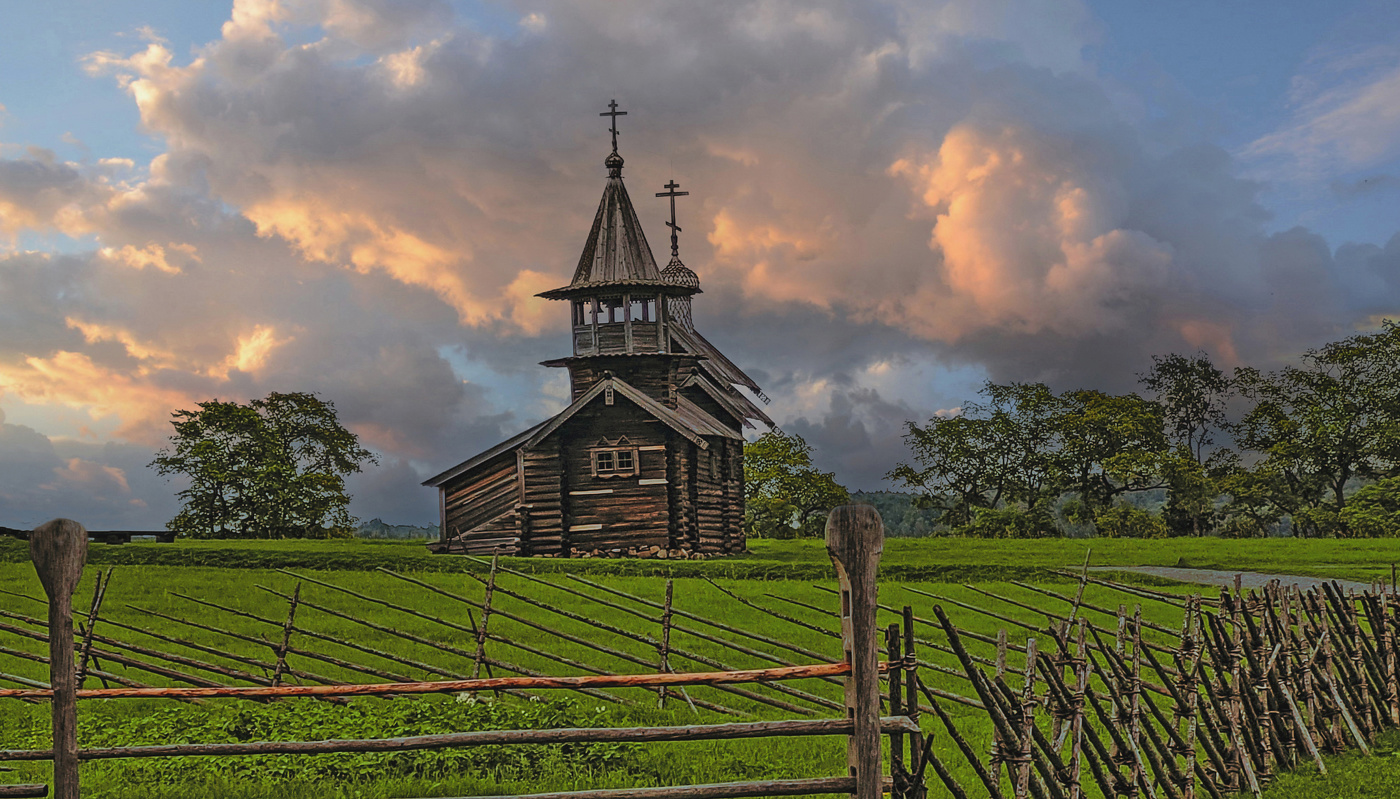 Кижи. Часовня Михаила Архангела