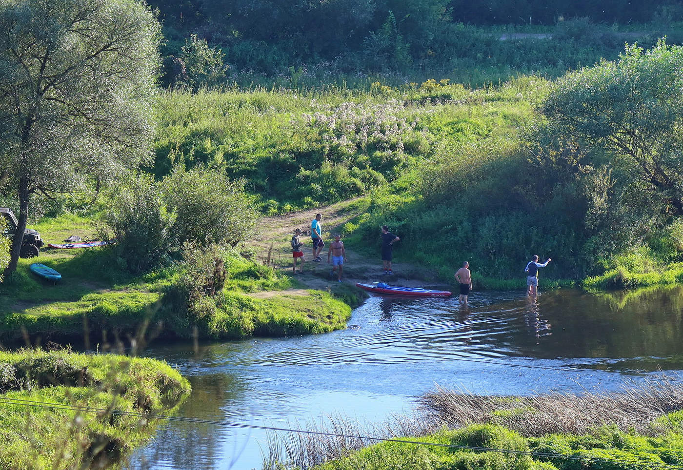 Эй, вы лодку забыли