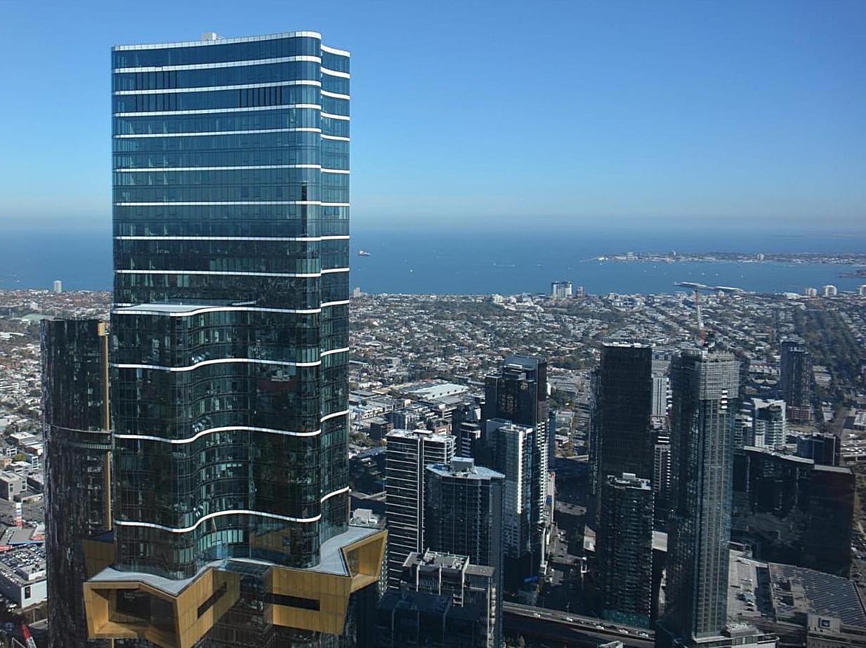 Мельбурн с птичьего полета