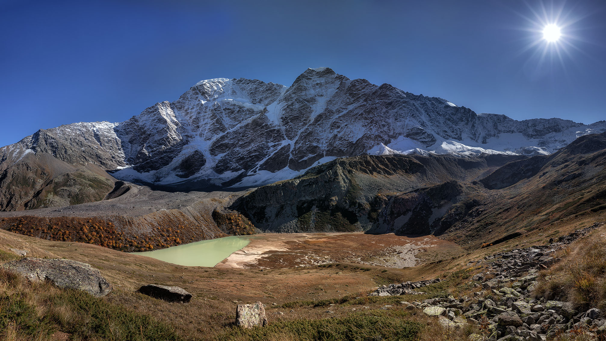 Горное озеро...