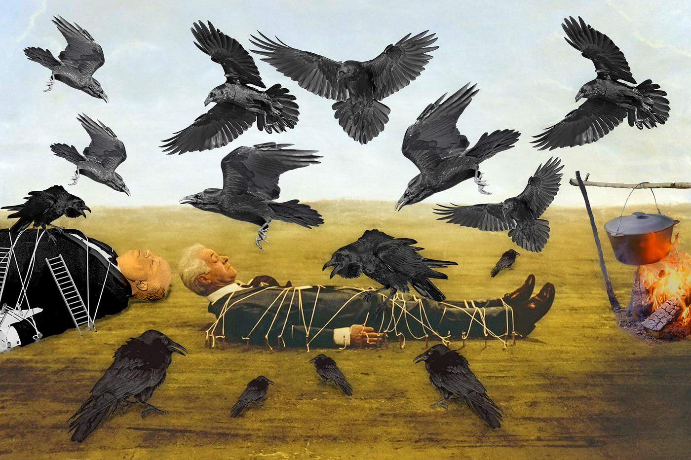 Альфред Хичкок и Теун Хокс. Птицы Хичкока. Пикник.