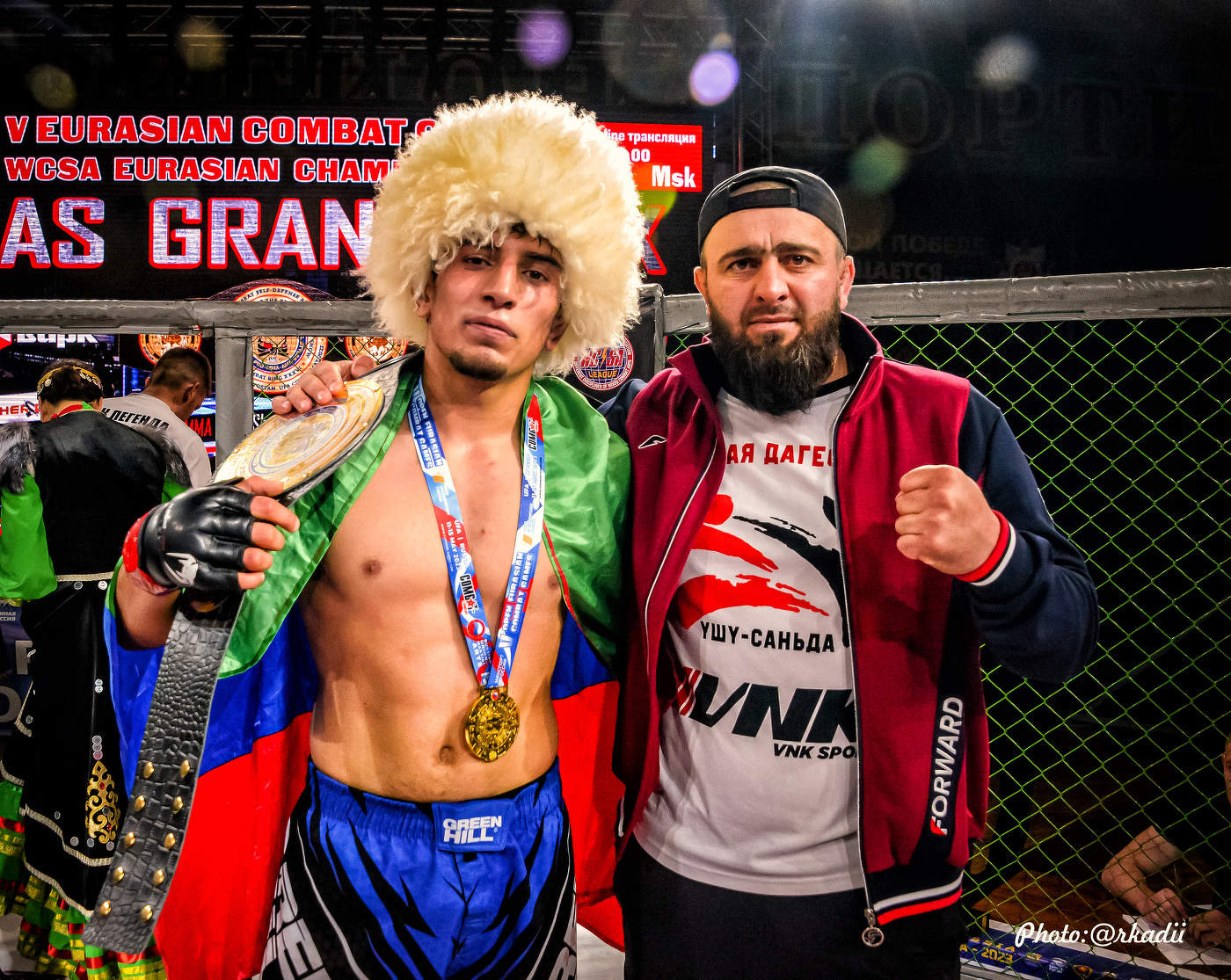 Чемпион с тренером