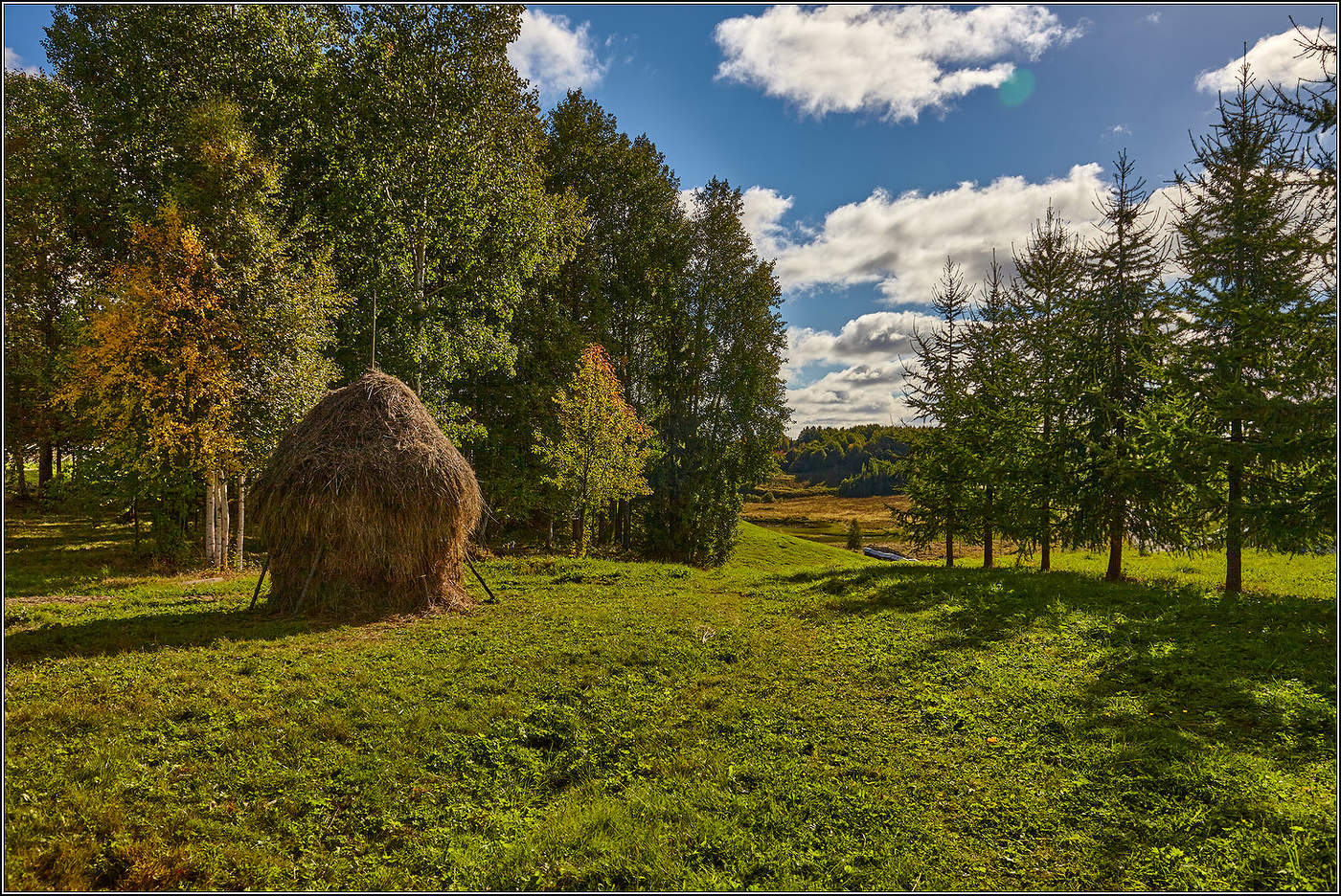 Малые Корелы в сентябре.