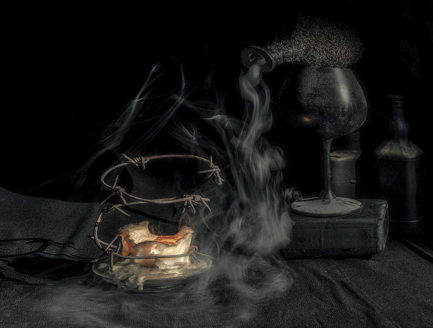 Дымный напиток.