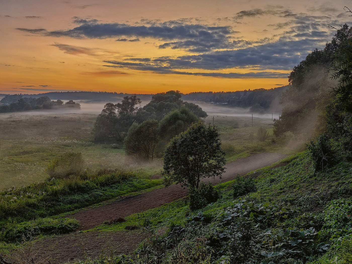 Дачный сентябрьский вечер