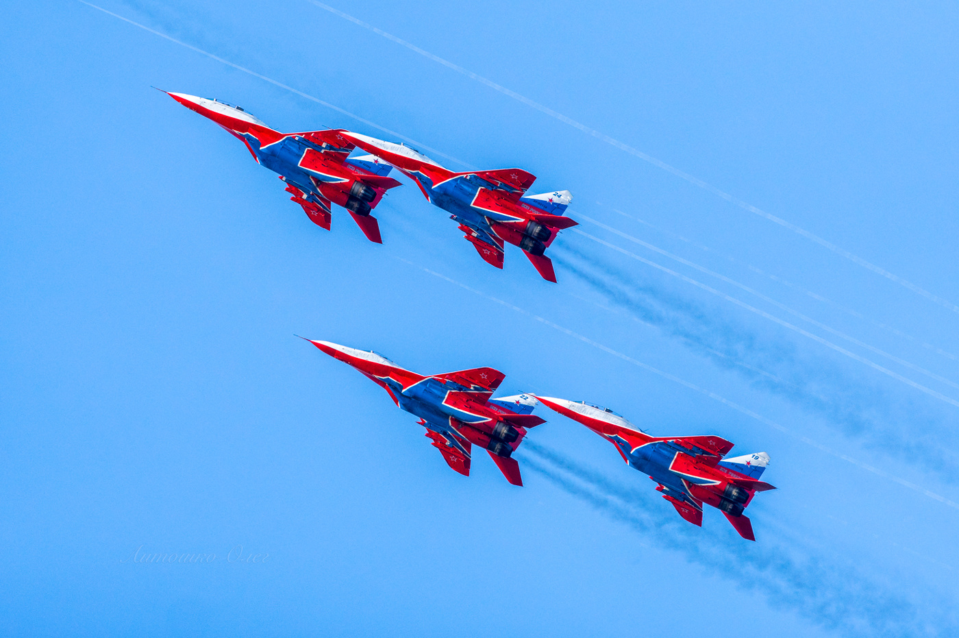 Пилотажная группа "Стрижи".