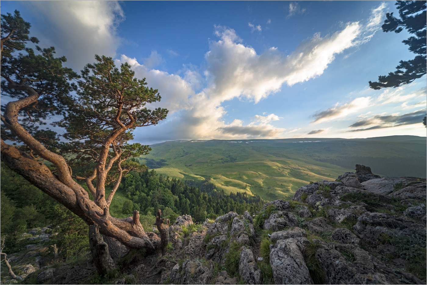 Вечер в горах
