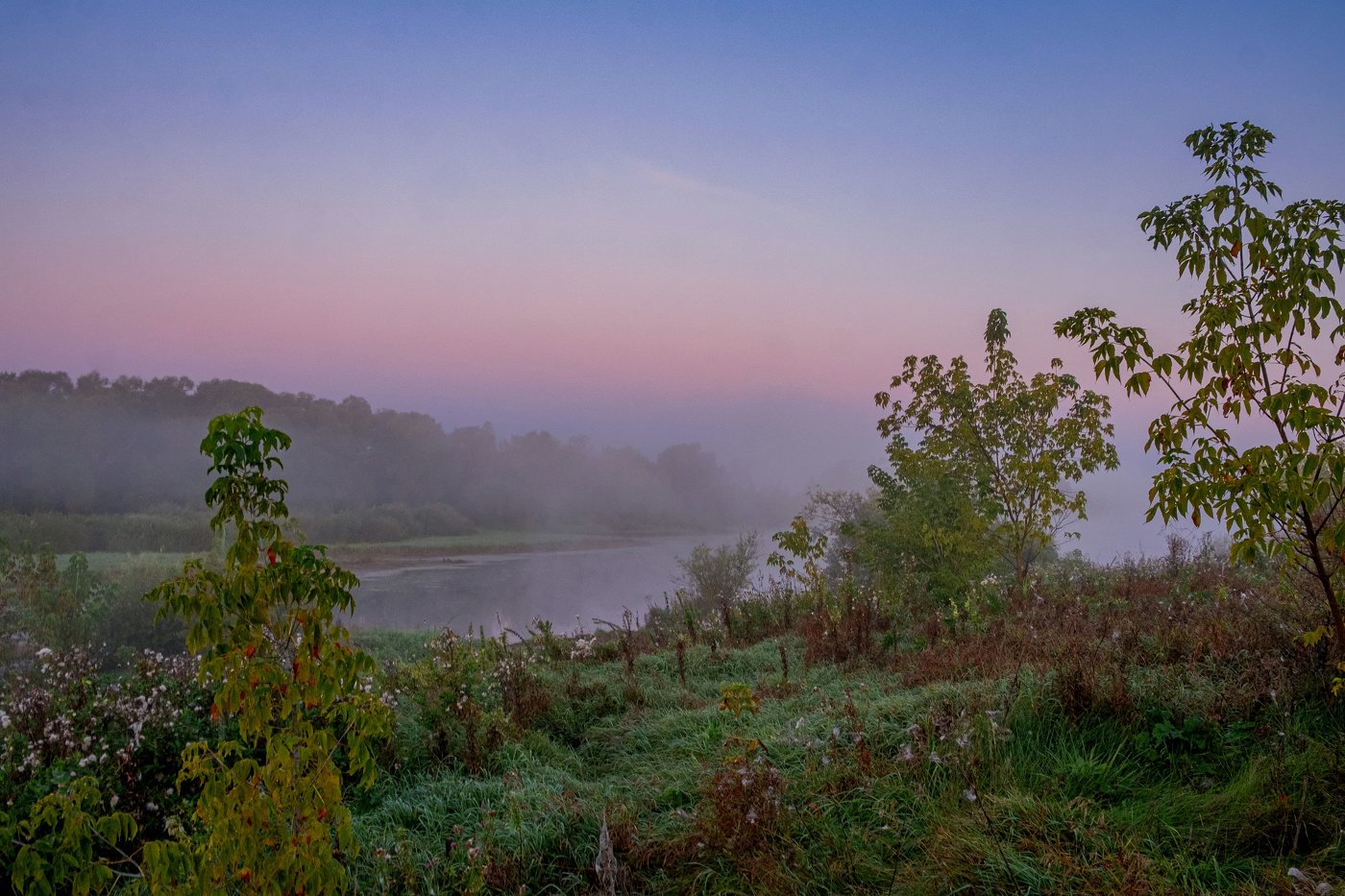 Осенний рассвет.