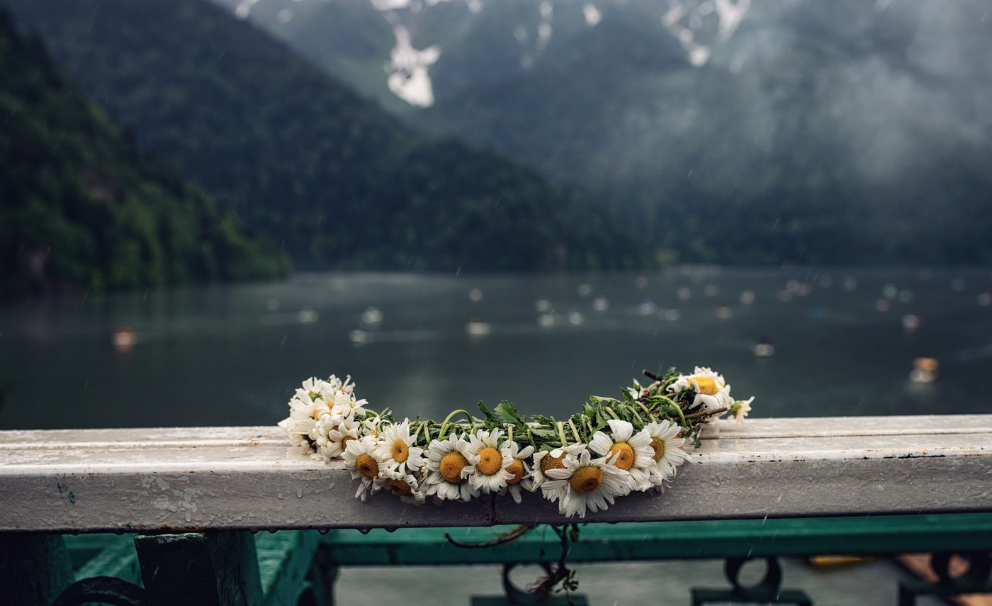 Дождливый день.