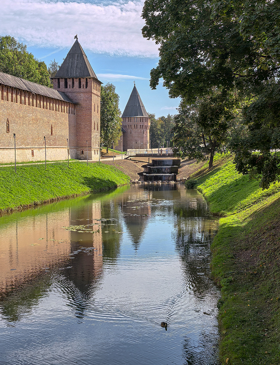 Смоленск, крепостная стена.
