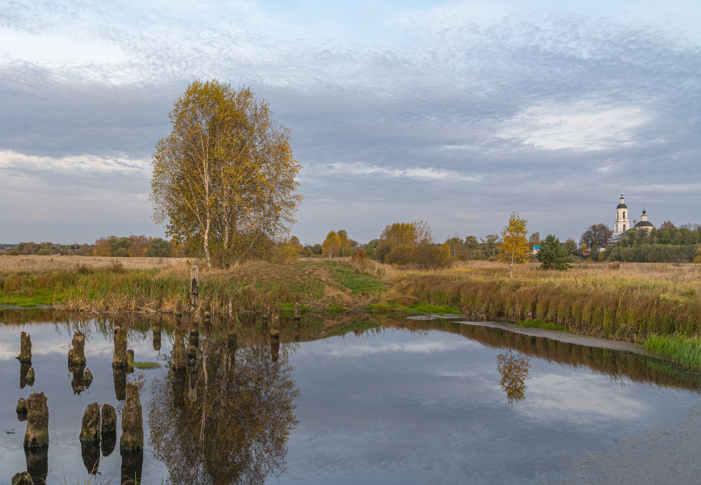 Осеннее утро.