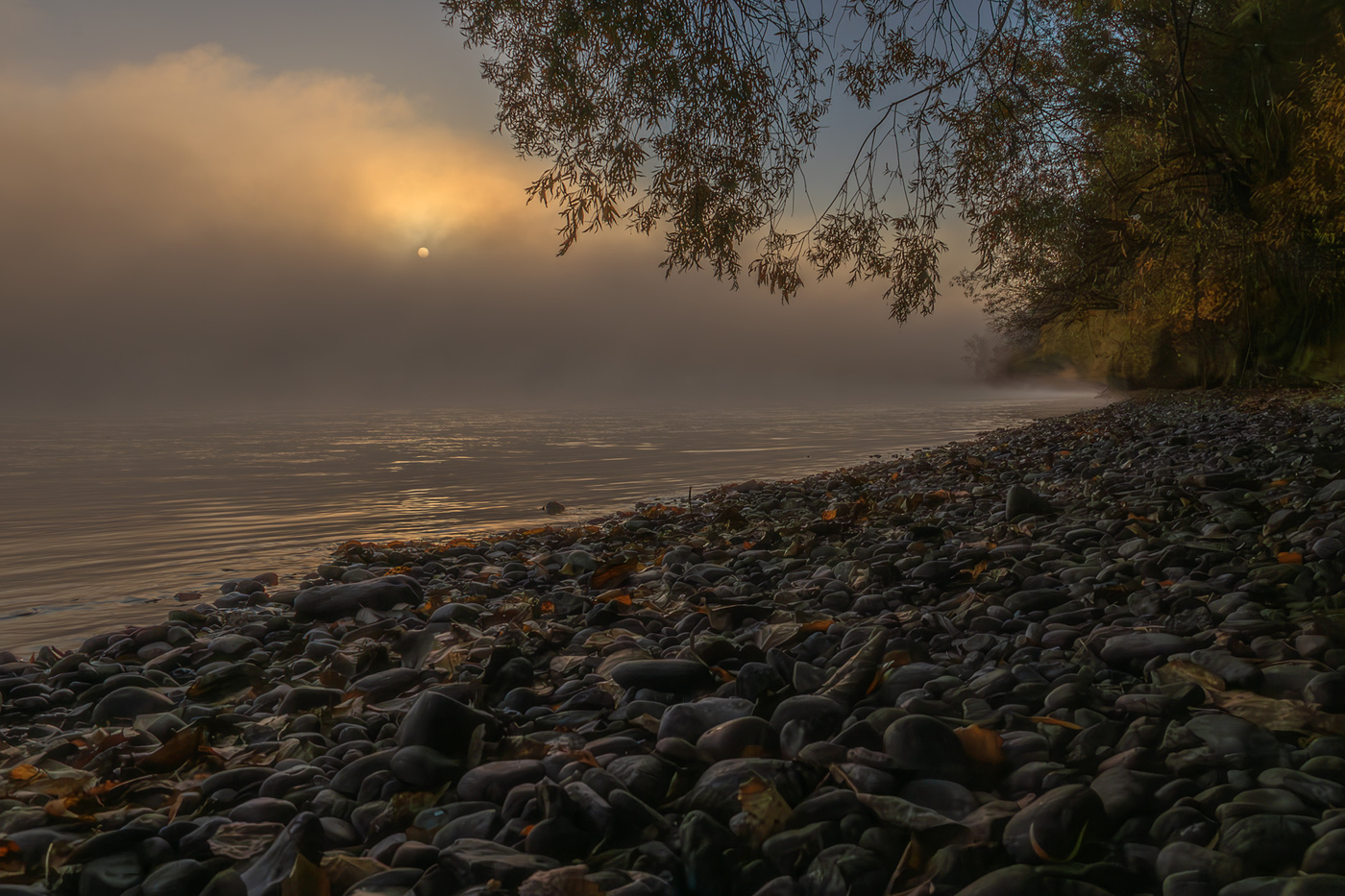 Ока. Сентябрь. Утро