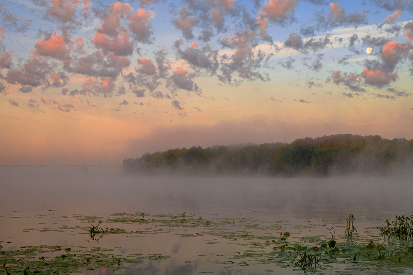 Ока и облака.