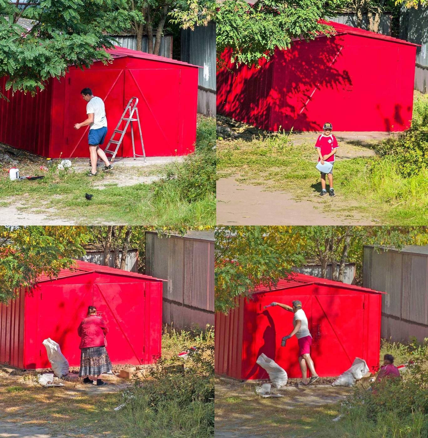 Серия ,, Красный гараж "