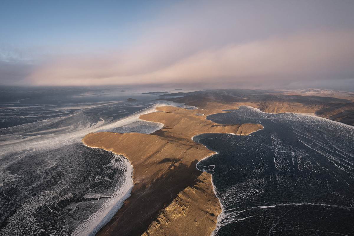 "Зима на острове Ольхон"