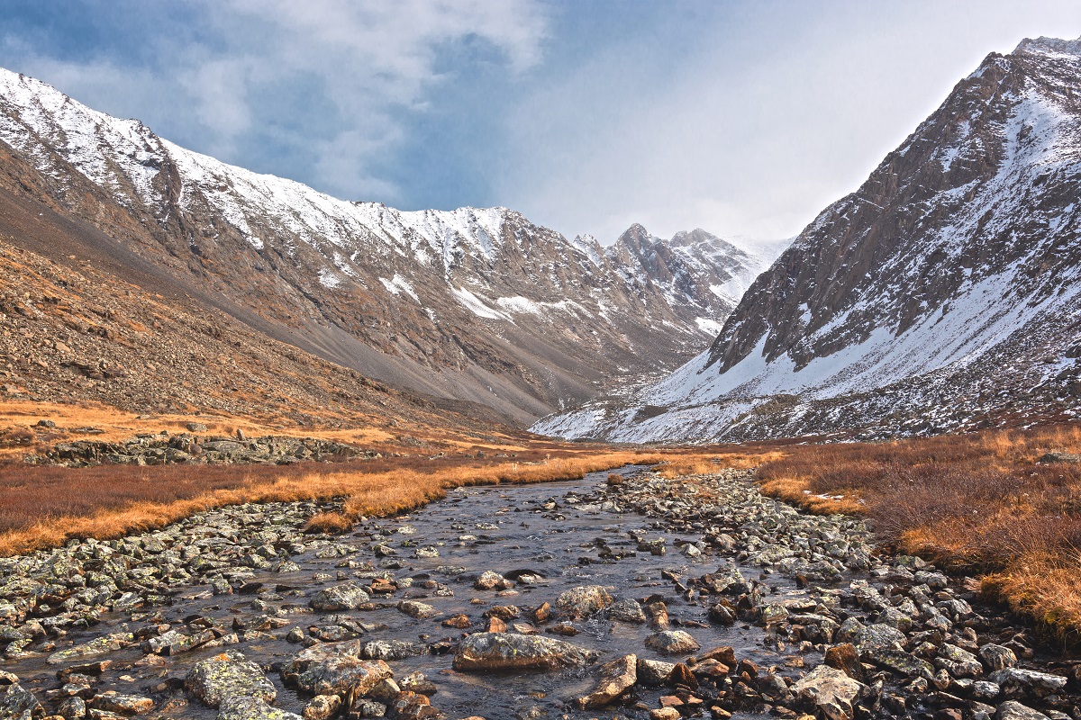 По дороге на ледник Снежного Барса