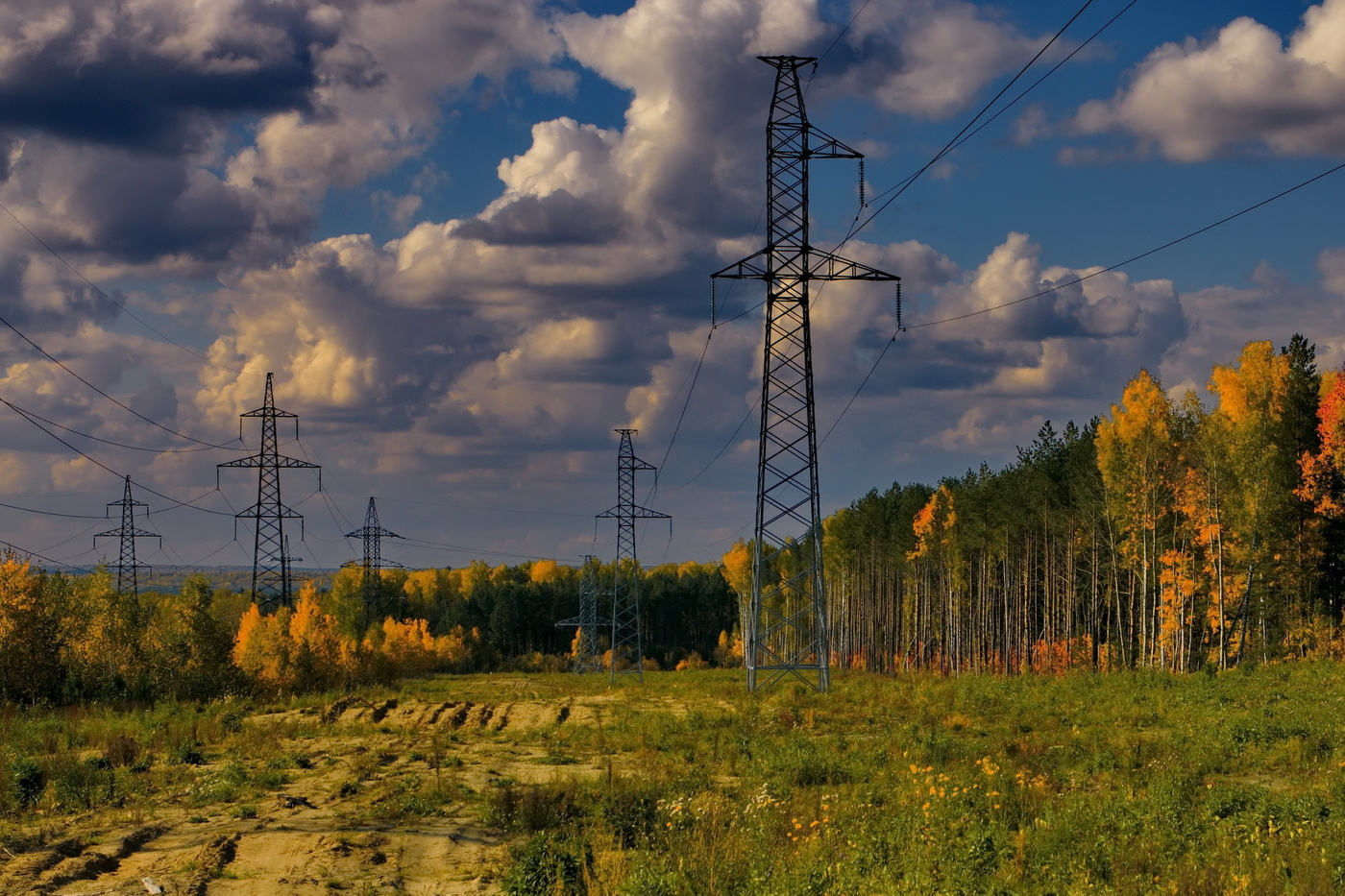 Сибирские просторы.