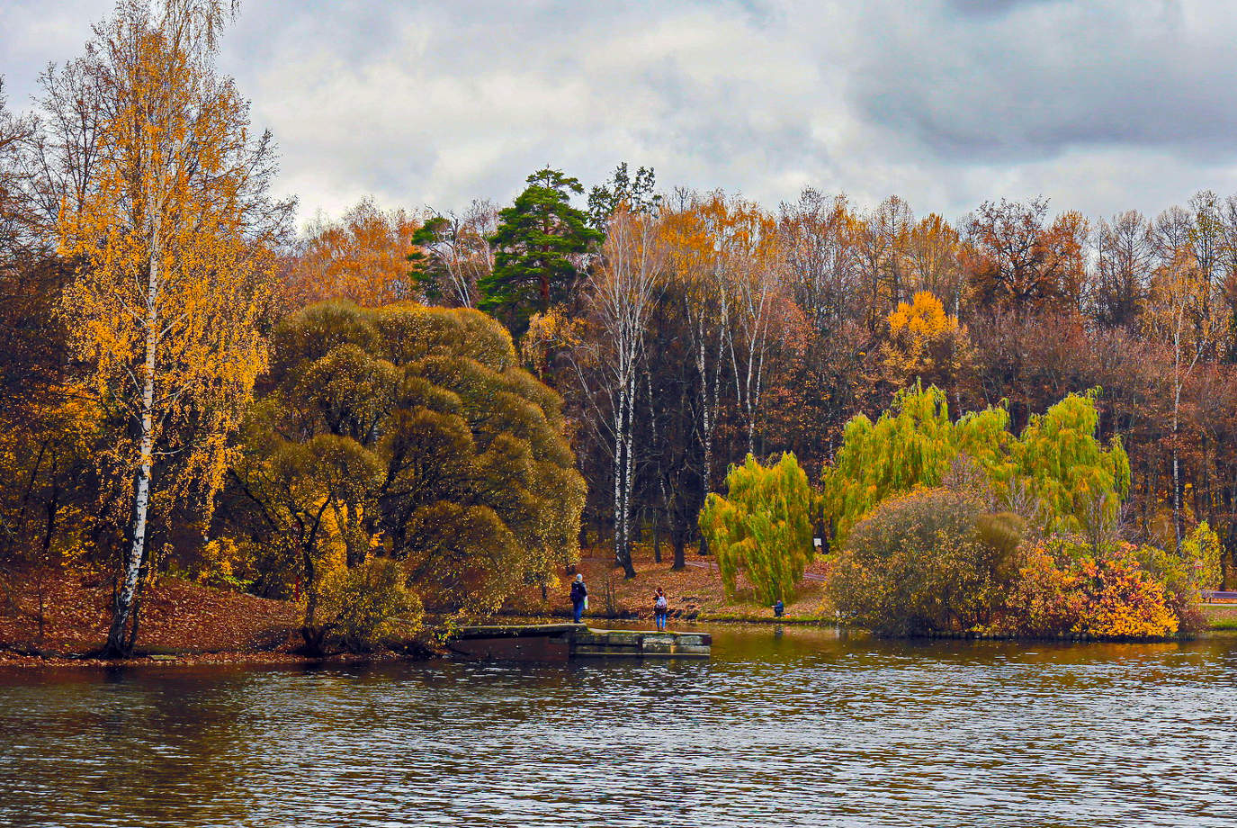 В осеннем парке