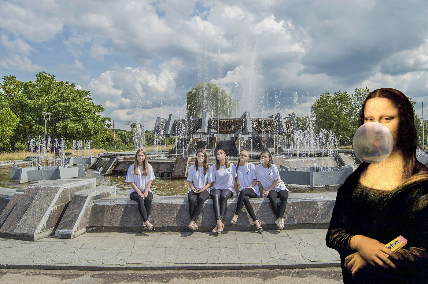Оммаж ,, Джоконда. Здравствуй, племя Младое, незнакомое! "