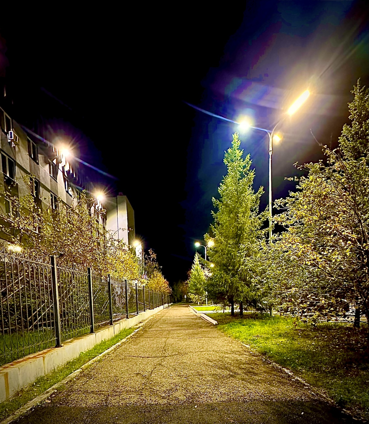 Ночь наступила