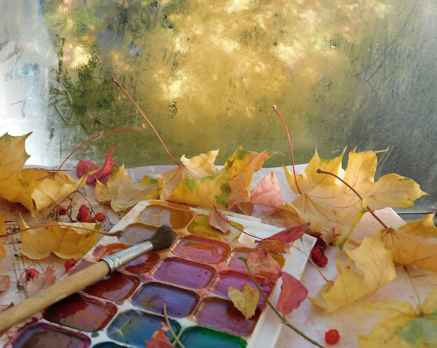 Осенняя акварель