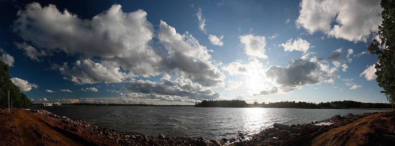 .............Облачный вечер................