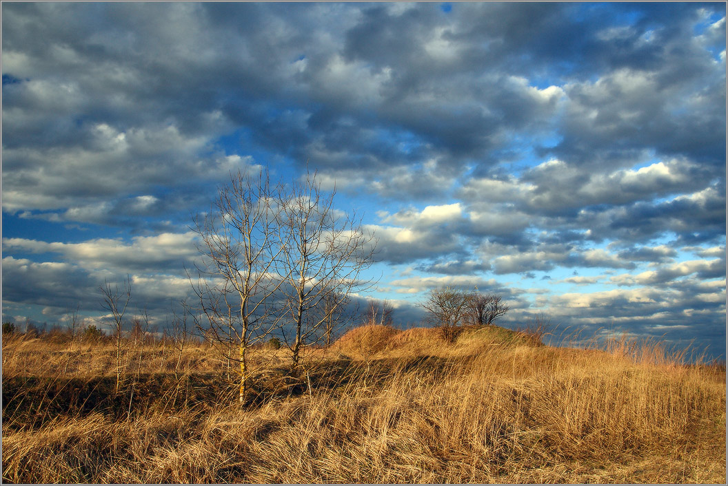 апрельским вечером
