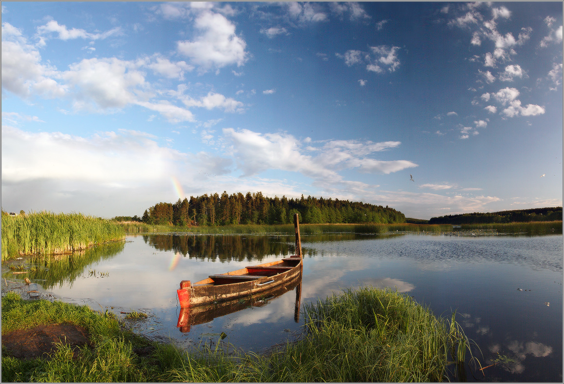 про грозу, радугу и утлую лодчонку