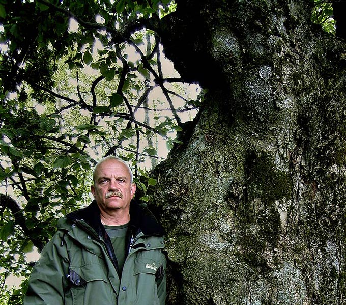 Автопортрет с грабом